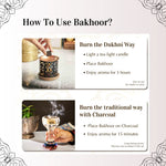 Easy to use premium quality bakhoor for burner