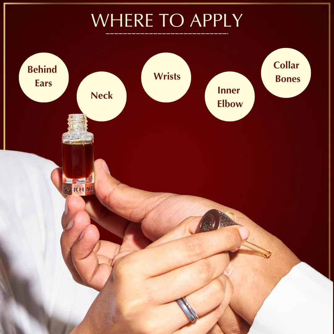 how to use attar oil
