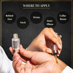 Dukhni Misk Rijali Attar Apply On Wrist Neck Inner Elbow For Long Lasting Fragrance Blended By Artisanals CA