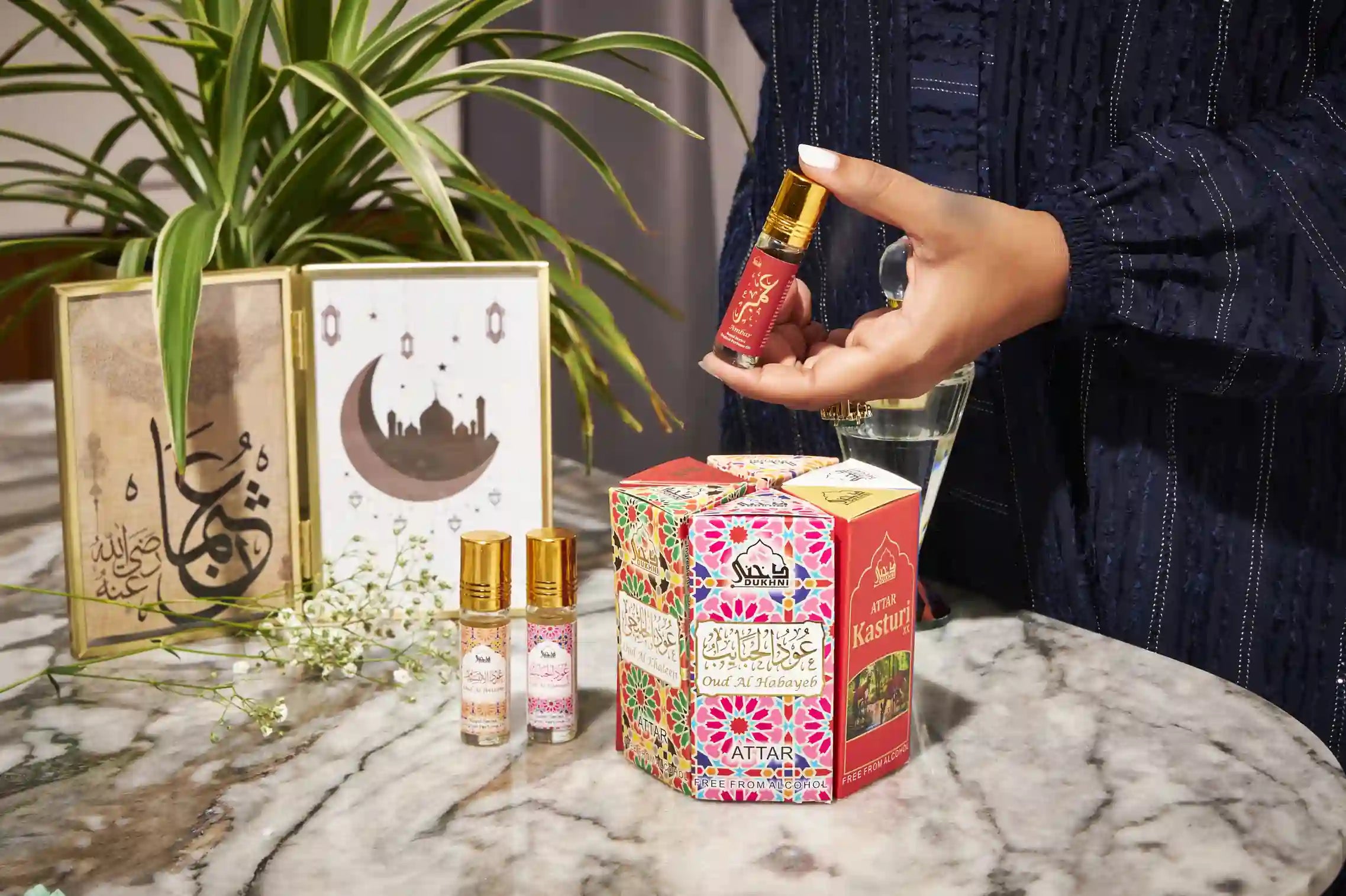 Dukhni Premiere Attars Mixed Scents Non Alcoholic Halal Attars Perfect For Ramadan Gifting Arabic Scents CA