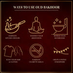 Enhance Prayer Time Eliminate Bad Odours Scent Your Clothes And Hair Meditate With Oud Bakhoor And Burner