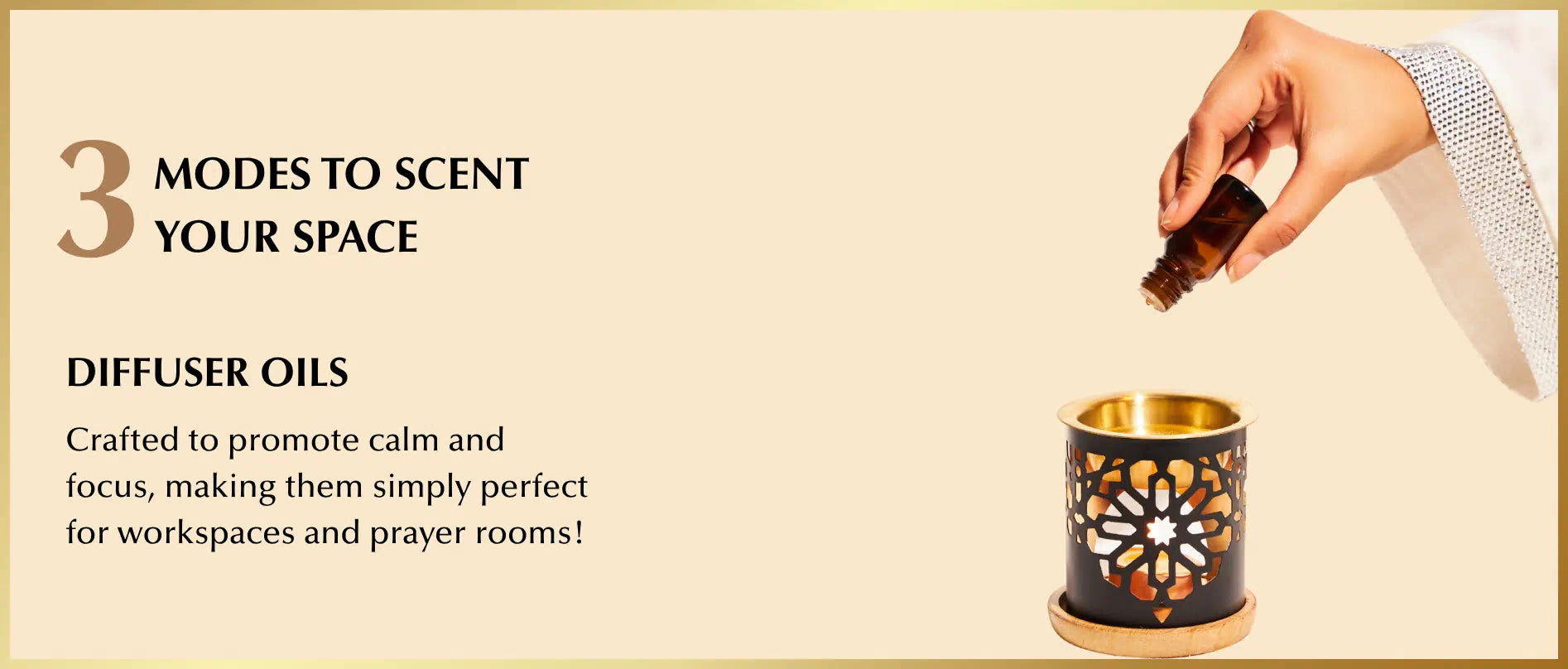 Scent Your  Space With Oud Diffuser Oil