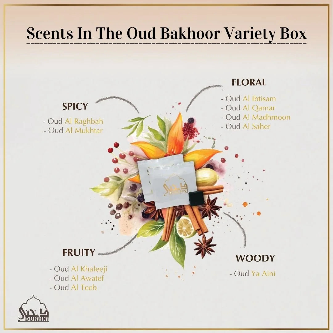 Bakhoor natural ingredients non toxic incense from arabia 