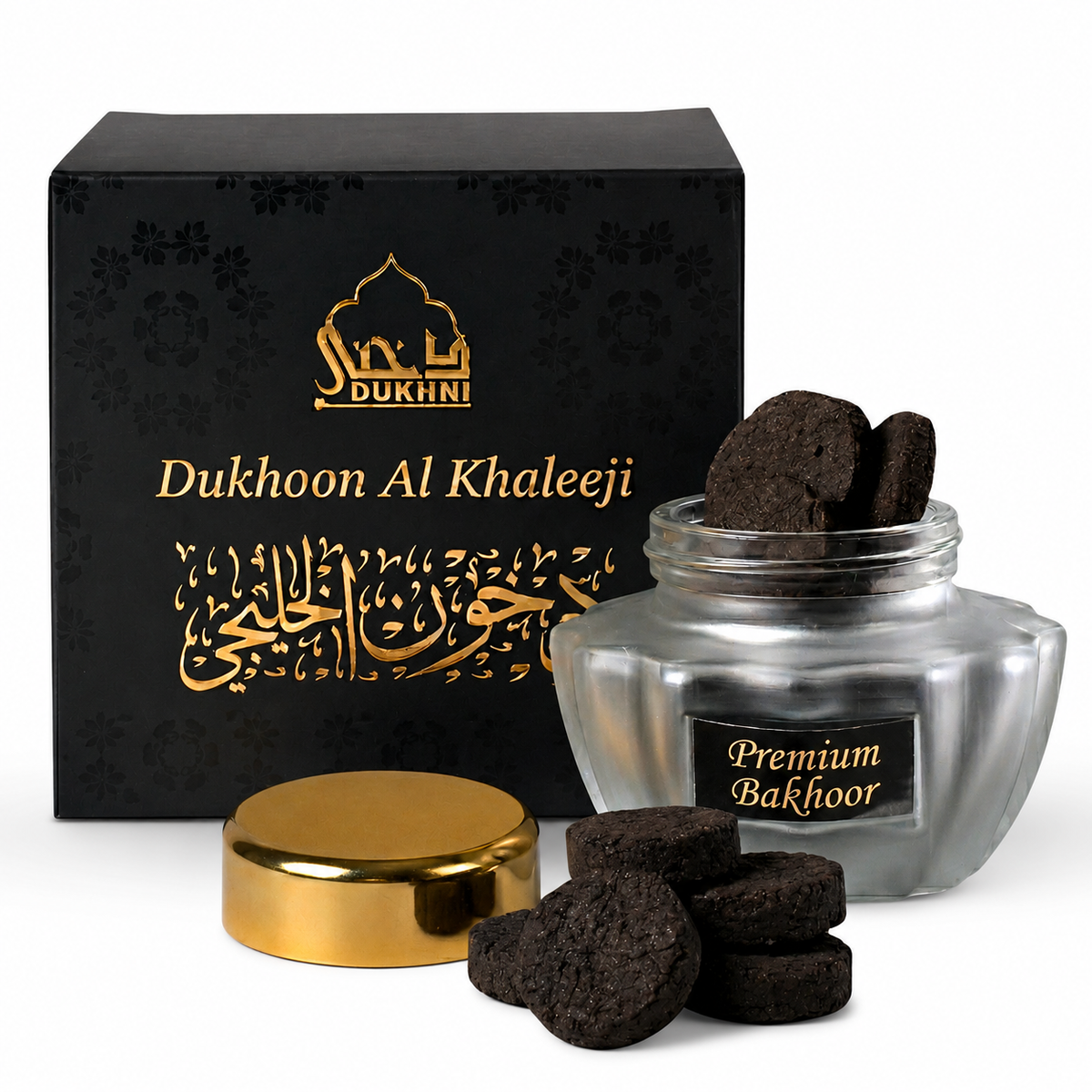 Dukhoon Al Khaleeji Bakhoor | Arabic Incense Jar for Gifting