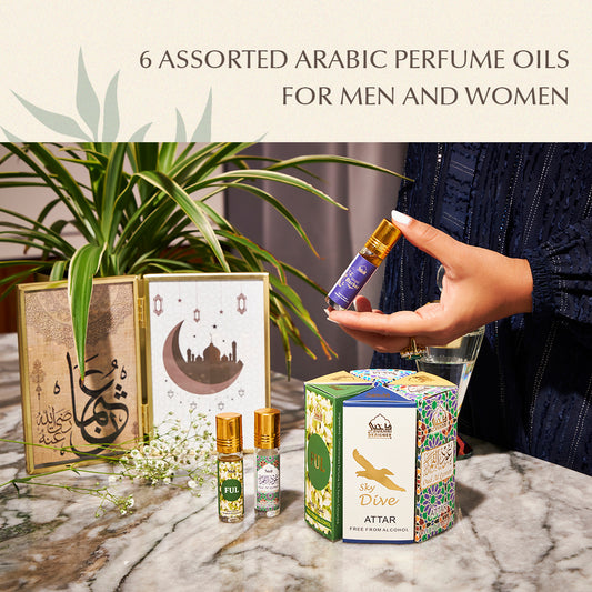 Dukhni Mixed Attar Oil Set | العطار العربي