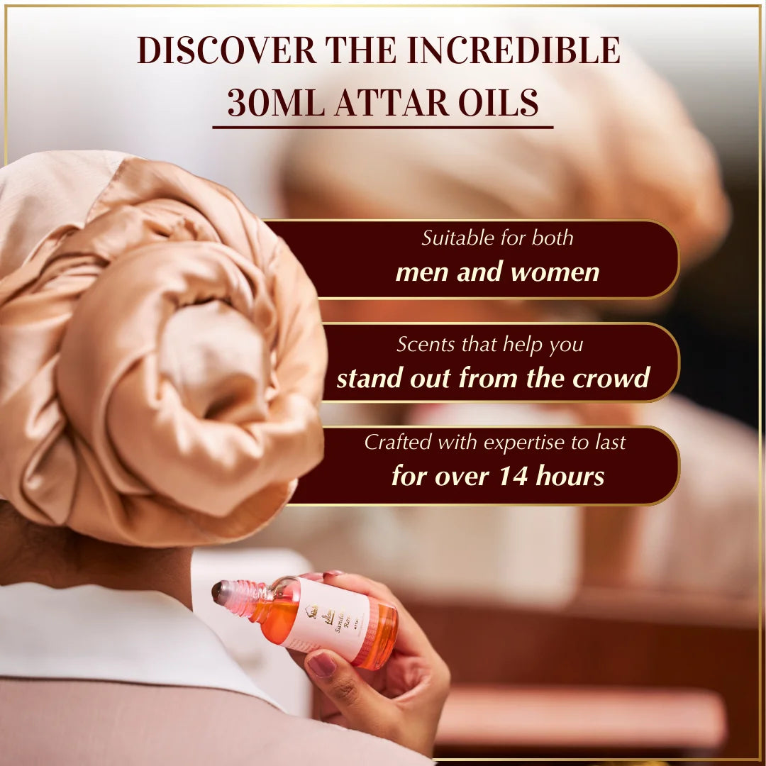 Sandalia Rose Attar Oil I Sandalwood and Rose perfume oil