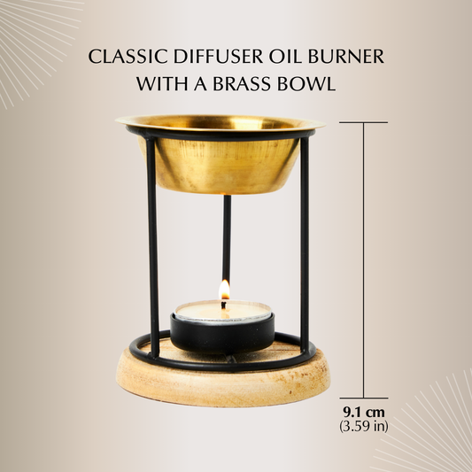 Classic Diffuser Oil Burner | Free oud oil inside