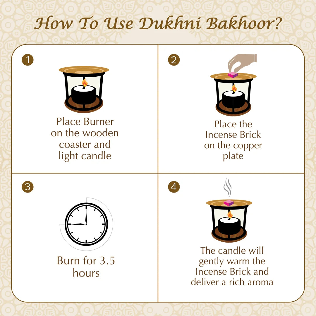 Easy to use and easy to burn bakhoor for home bakhoor for charcoal burner