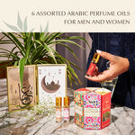 Assorted attar oils for men and women