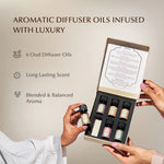 6 Luxurious Oud Based Arabic Diffuser Oils Long Lasting Scents Essential Oil Blends For Aromatheraphy CA
