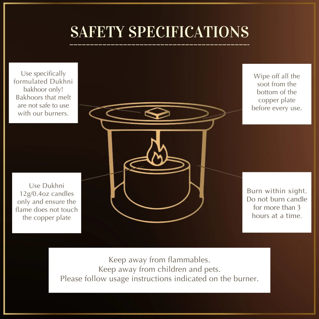 6 Safety Specifications While Using Dukhni Smokeless Burner Safe For Pets Kids CA