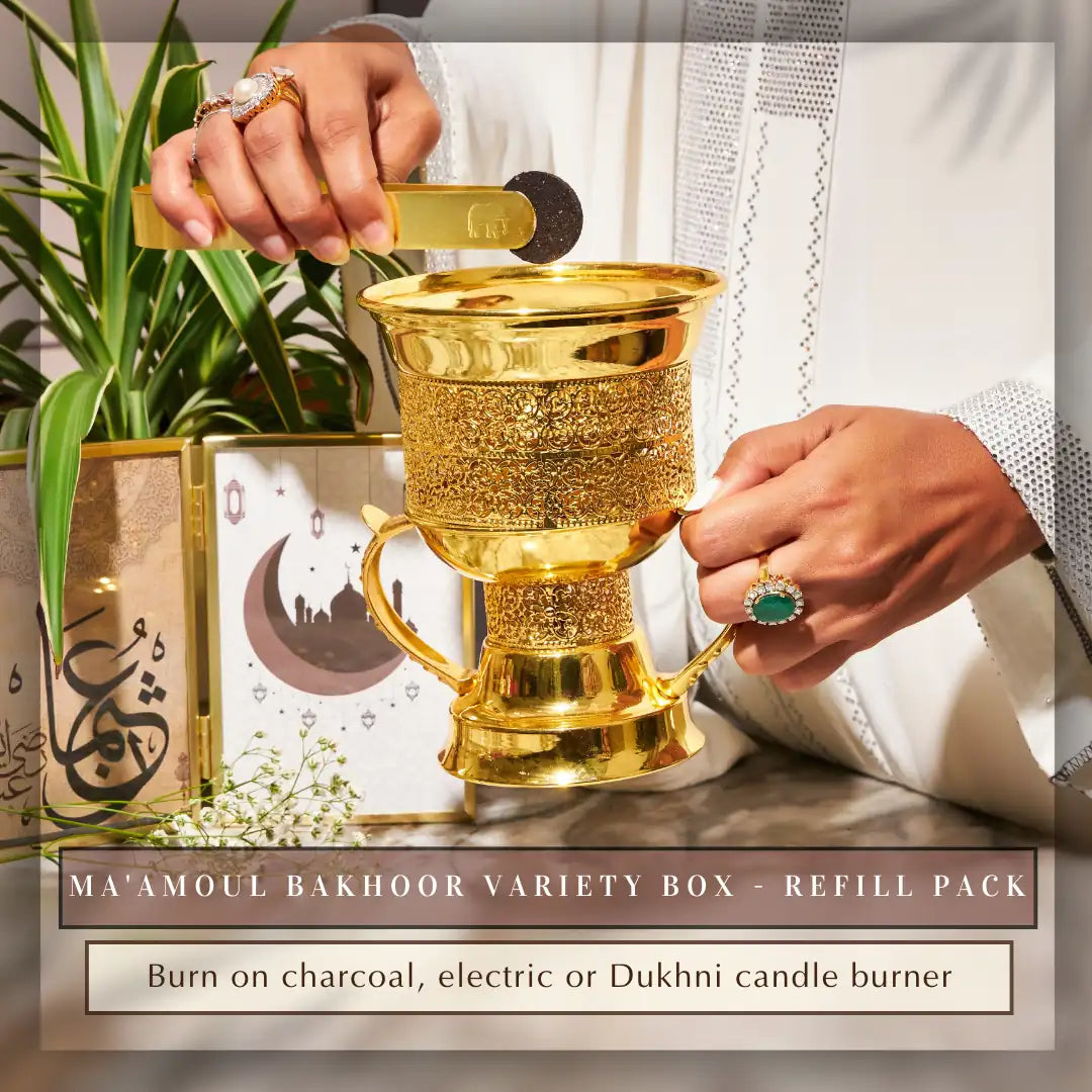 Burn Maamoul Bakhoor On Dukhni Smokeless Burner Or On Charcoal Electric Burner CA