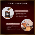 Burn Oud Ibtisam Muattar Bakhoor On Dukhni Smokeless Burner Or Charcoal To Scent Your Space CA