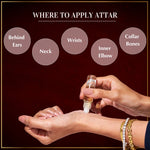 Dukhni Arabic Attars In Luxury Attar Set Apply On Wrist Neck Inner Elbow Collar Bone Long Lasting Fragrance CA