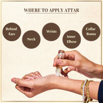 Dukhni Authentic Arabic Attars Apply On Wrist Neck Inner Elbow Collar Bone For Long Lasting Fragrance CA