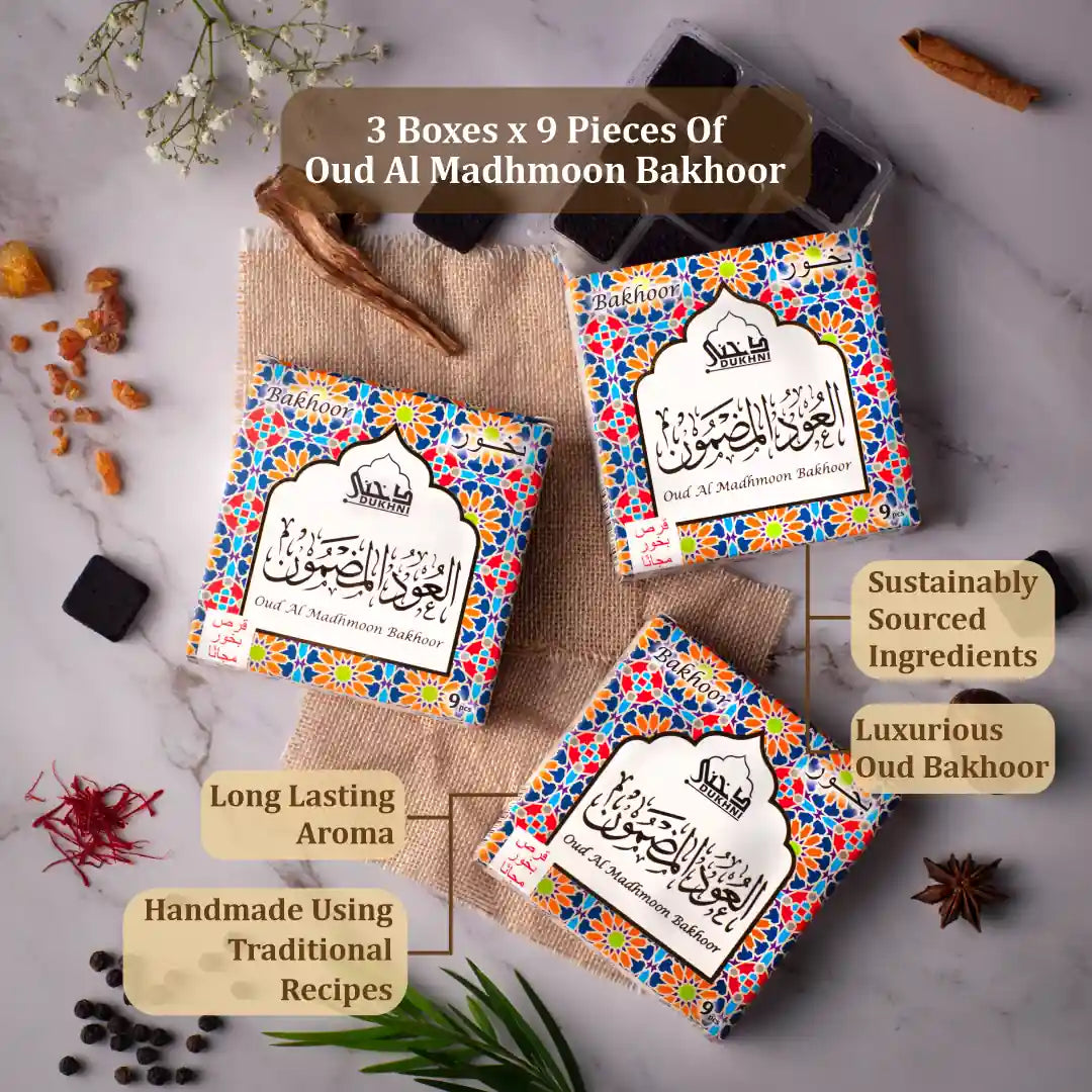 Long lasting arabic incense for home