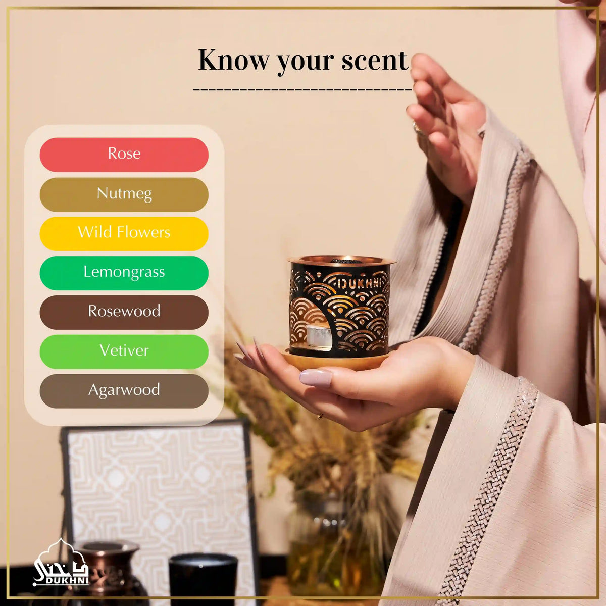 Long lasting arabic incense for home