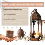 Dukhni Oud Bakhoor Made Using Natural Ingredients Authentic Arabic Fragrance High Quality With Smokeless Burner CA