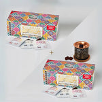 Dukhni Oud Bakhoor Variety Box With Burner And Oud Bakhoor Variety Box Refill Pack Combo Perfect Gift CA