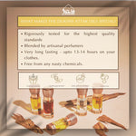 Dukhni Oud Faten Smokey Oud Attar Apply On Wrist Neck Inner Elbow Blended By Artisanals Free From Chemicals CA
