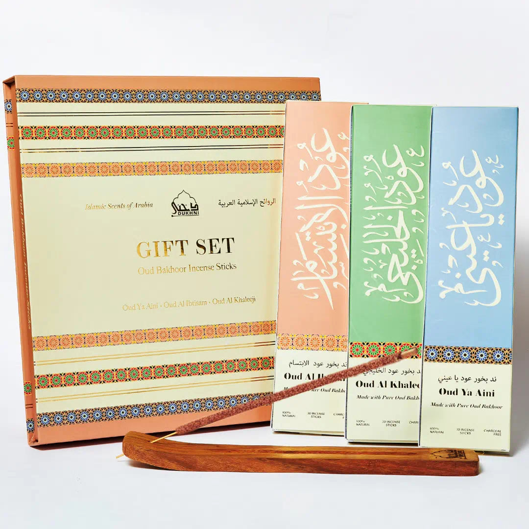 Premium Oud Incense Sticks Gift Set | Oudh Incense for Home