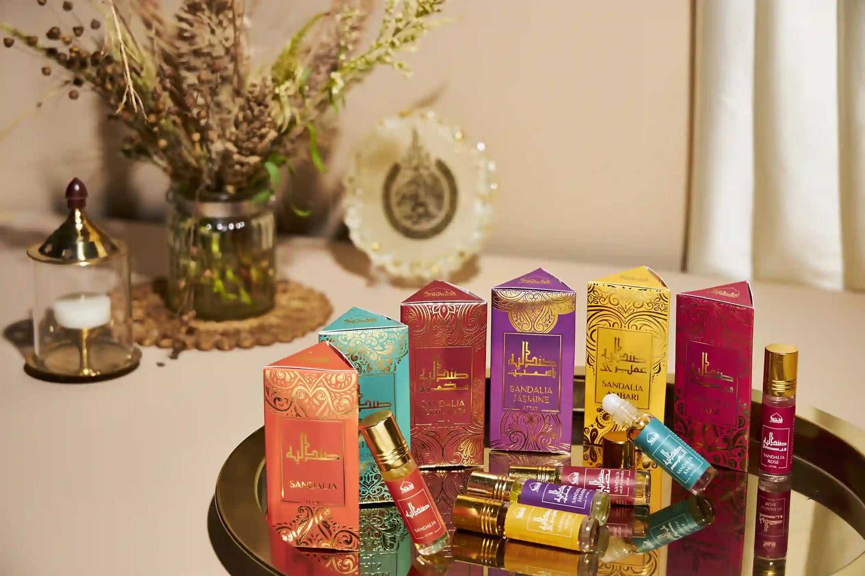Dukhni Sandalwood Attars Middle East Premium Scents Halal Attars Perfect For Ramadan Gifting Arabic Scents Blends CA