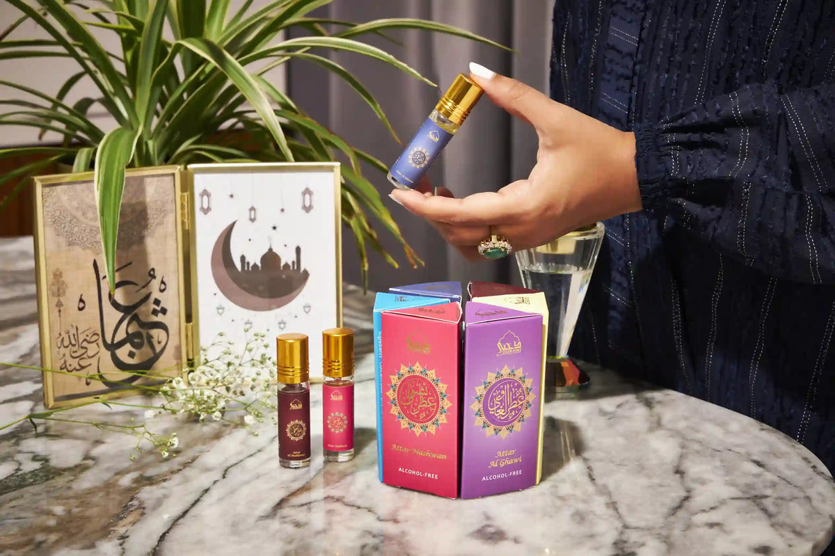 Dukhni Yemeni Attar Oils Non Alcoholic Halal Attars Perfect For Ramadan Gifting Combo CA