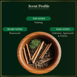 natural ingredients oud bakhoor without alcohol for home fragrances