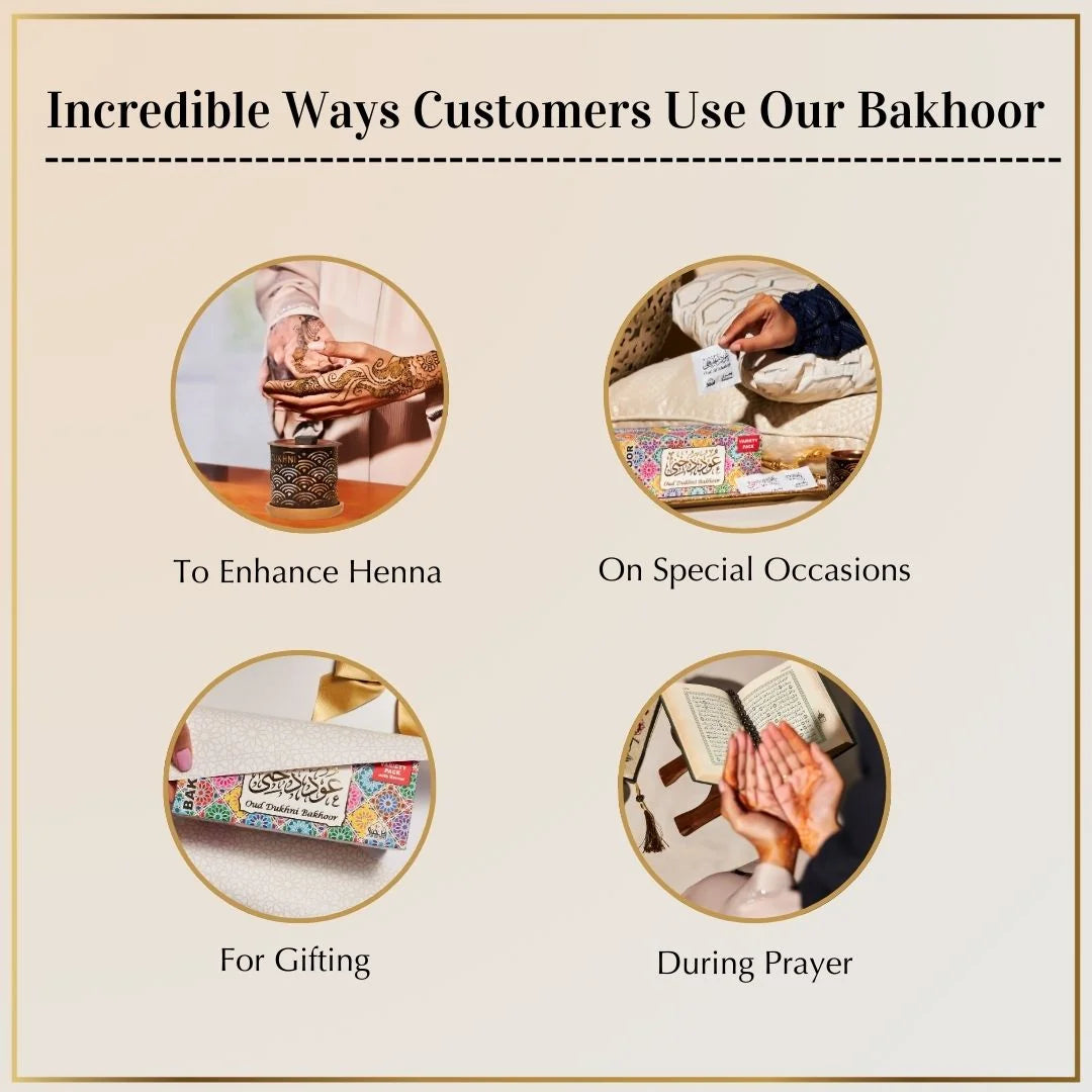 ways to use bakhoor oud bakhoor