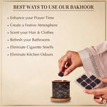 Enhance Prayer Time Eliminate Bad Odours Scent Your Clothes And Hair With Oud Bakhoor Variety Box And Burner CA