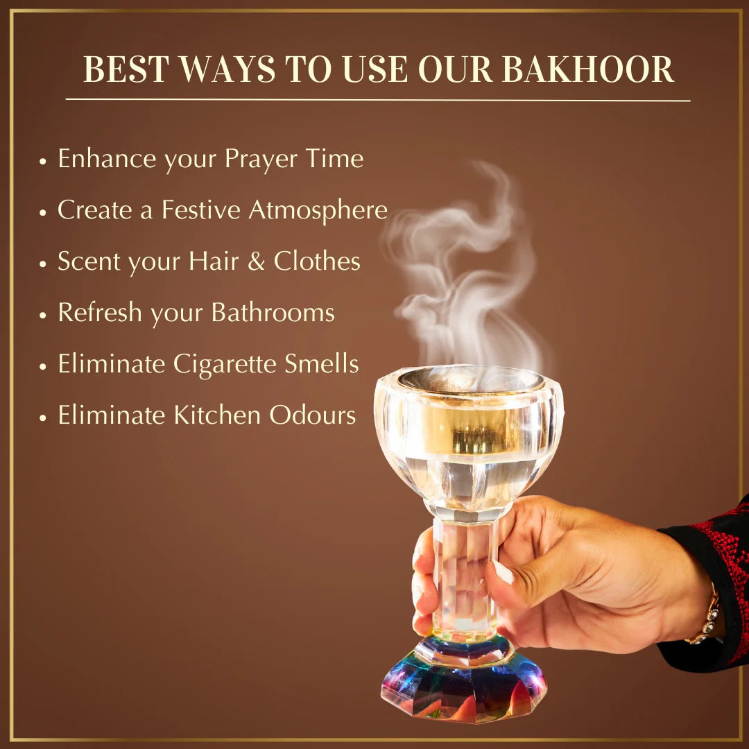 Enhance Prayer Time Eliminate Bad Odours Scent Your Clothes And Hair With Oud Bakhoor Variety Box And Burner CA