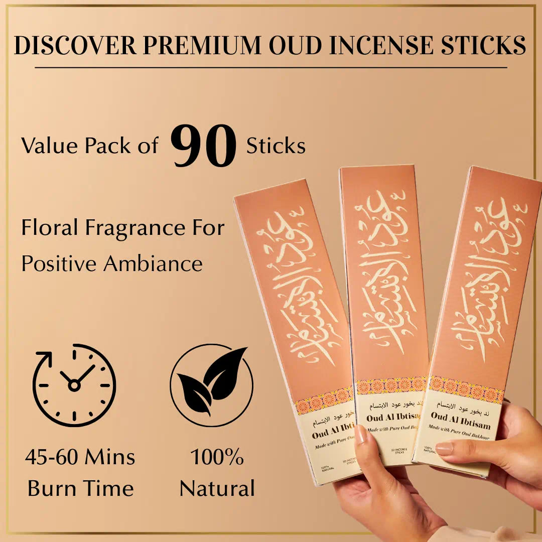 Enjoy Premium Arabic Incense at Home