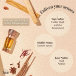 Vanilla and Oud attar non alcoholic