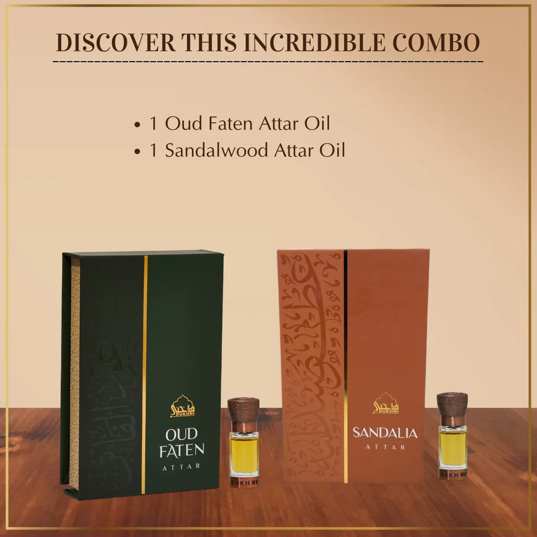 Get 6ml Oud Perfume Oil And 6ml Sandalwood Oil Perfume Oil In This Combo CA