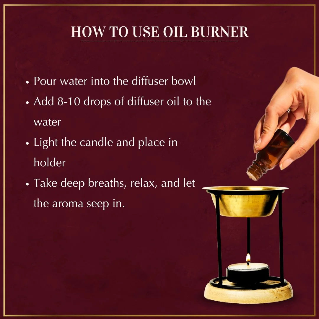 How To Use Dukhni Classic Oil Burner To Create Welcoming Atmosphere In Your Home Office CA