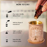 how to use dukhni oil burner