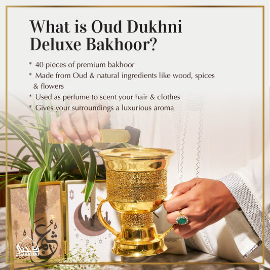 Oud Dukhni Deluxe Bakhoor | عود بخور