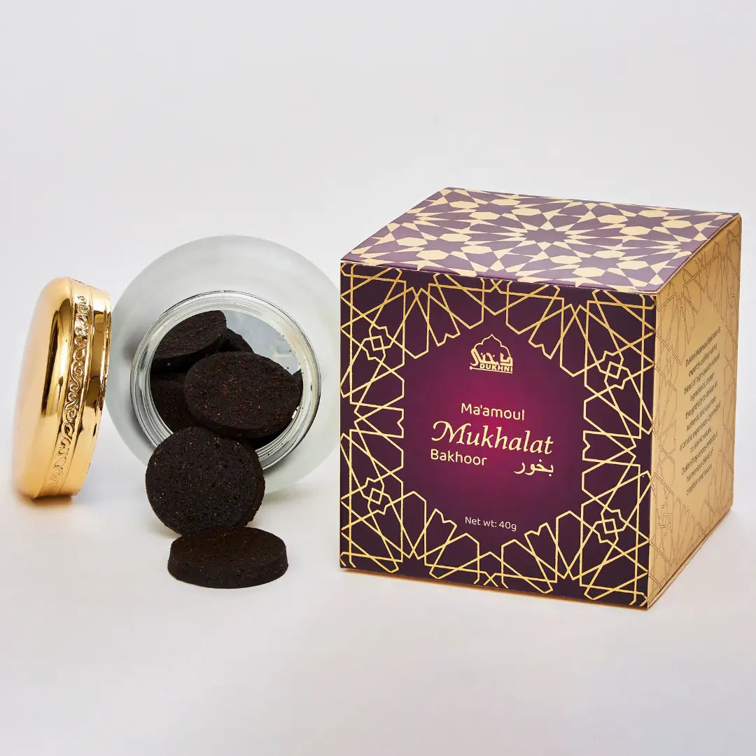 Ma'amoul Mukhalat Bakhoor | Arabic Oudh Incense for gifting