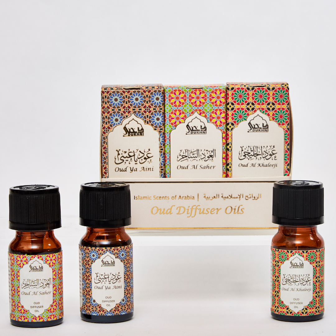 Arabian Oudh Diffuser Oil Set | Authentic oud based oils