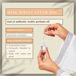 Misk Rijali Perfume Oil Arabic Perfume For Men And Women Long Lasting Attar Perfect For Gifting CA