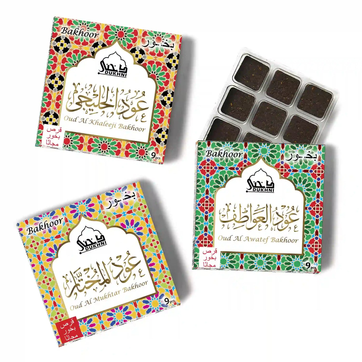 Oud Al Mukhtar, Oud Al Khaleeji & Oud Al Awatef Bakhoor