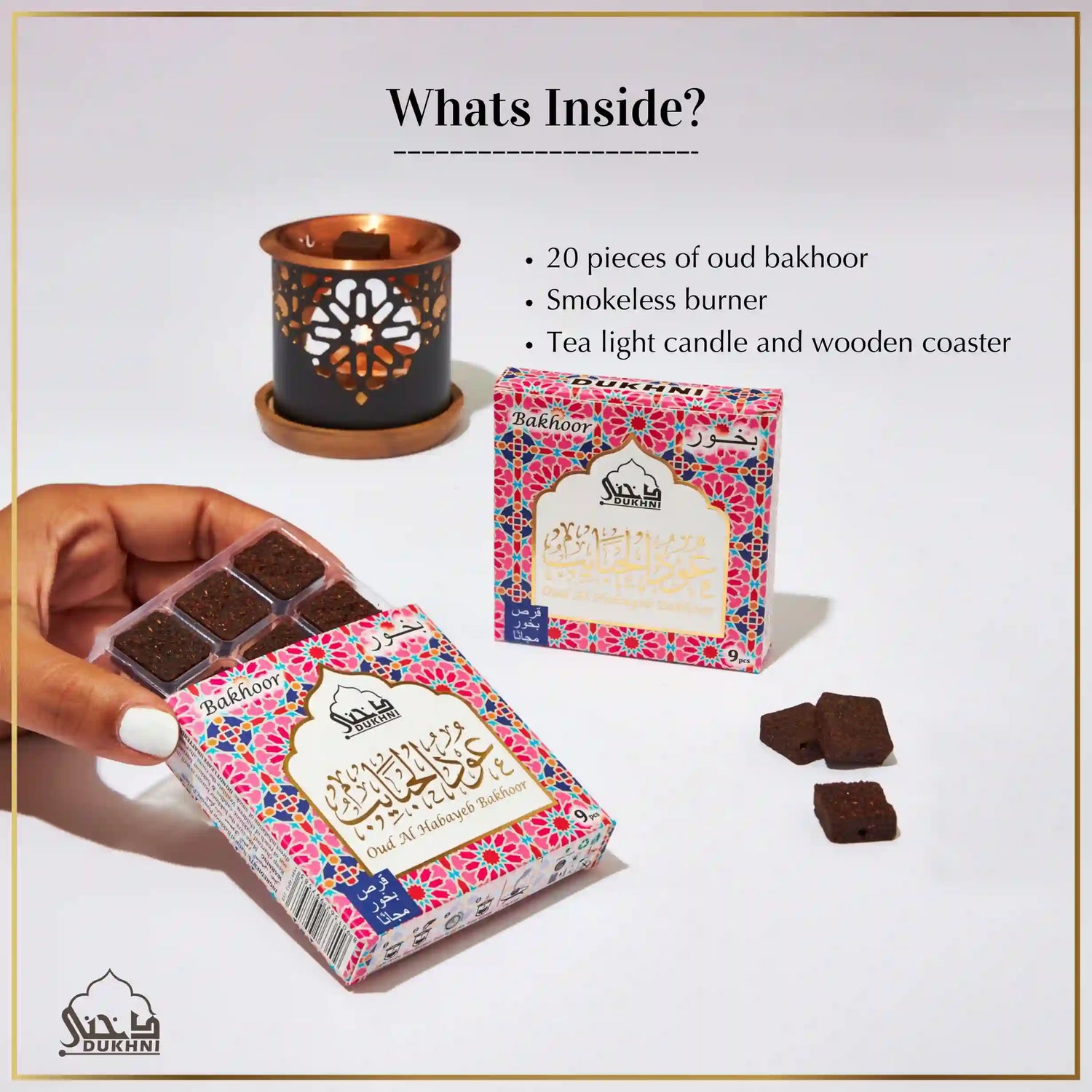 Long lasting arabic incense for home