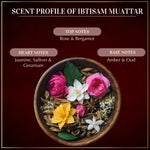 Oud Al Ibtisam Rose Bergamot Geranium Oud Muattar Bakhoor Infuse Your Space With Floral Scent Of Bakhoor Woodchips CA