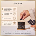 Safe to use bakhoor for home and gifting with smokeless burner