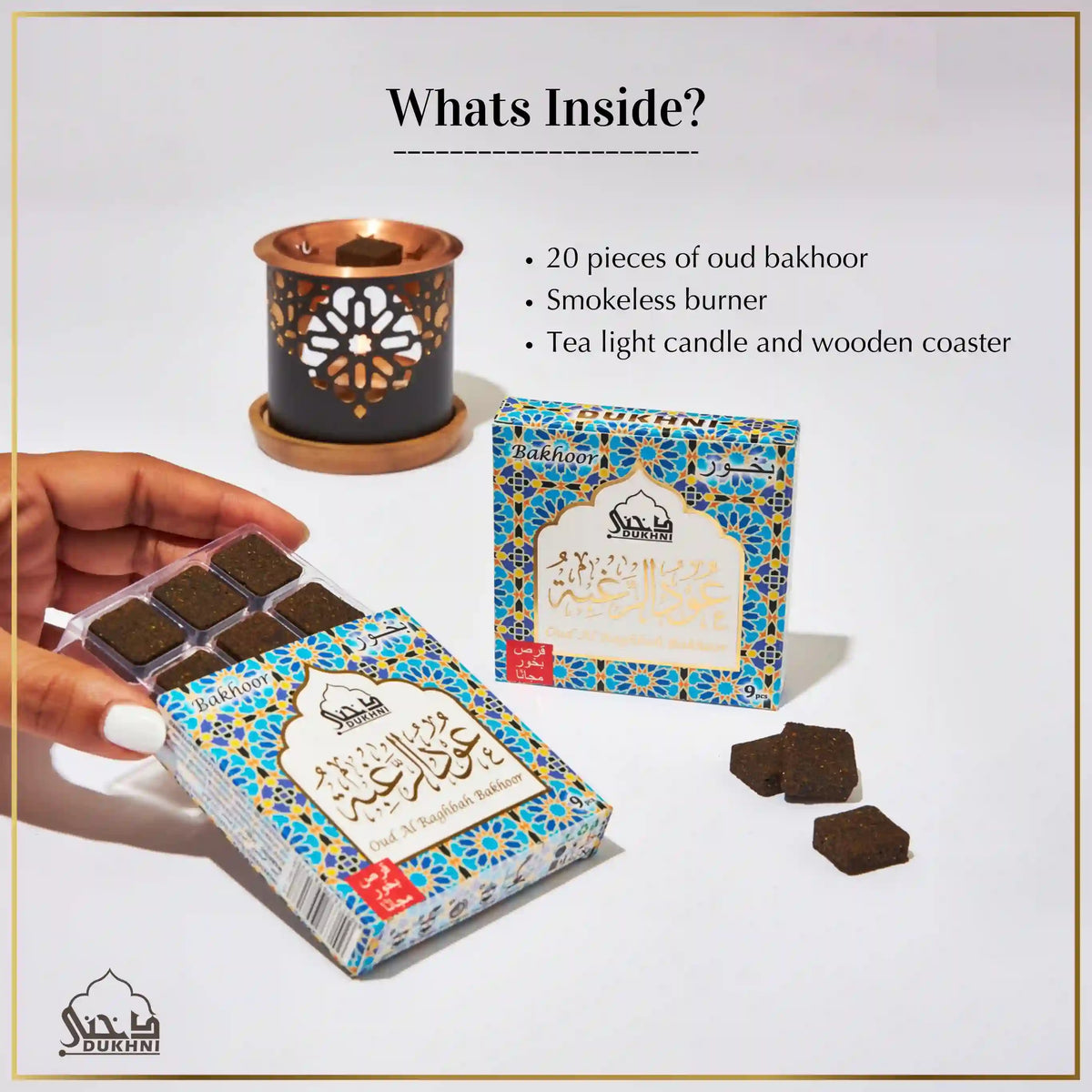 Long lasting arabic incense for home