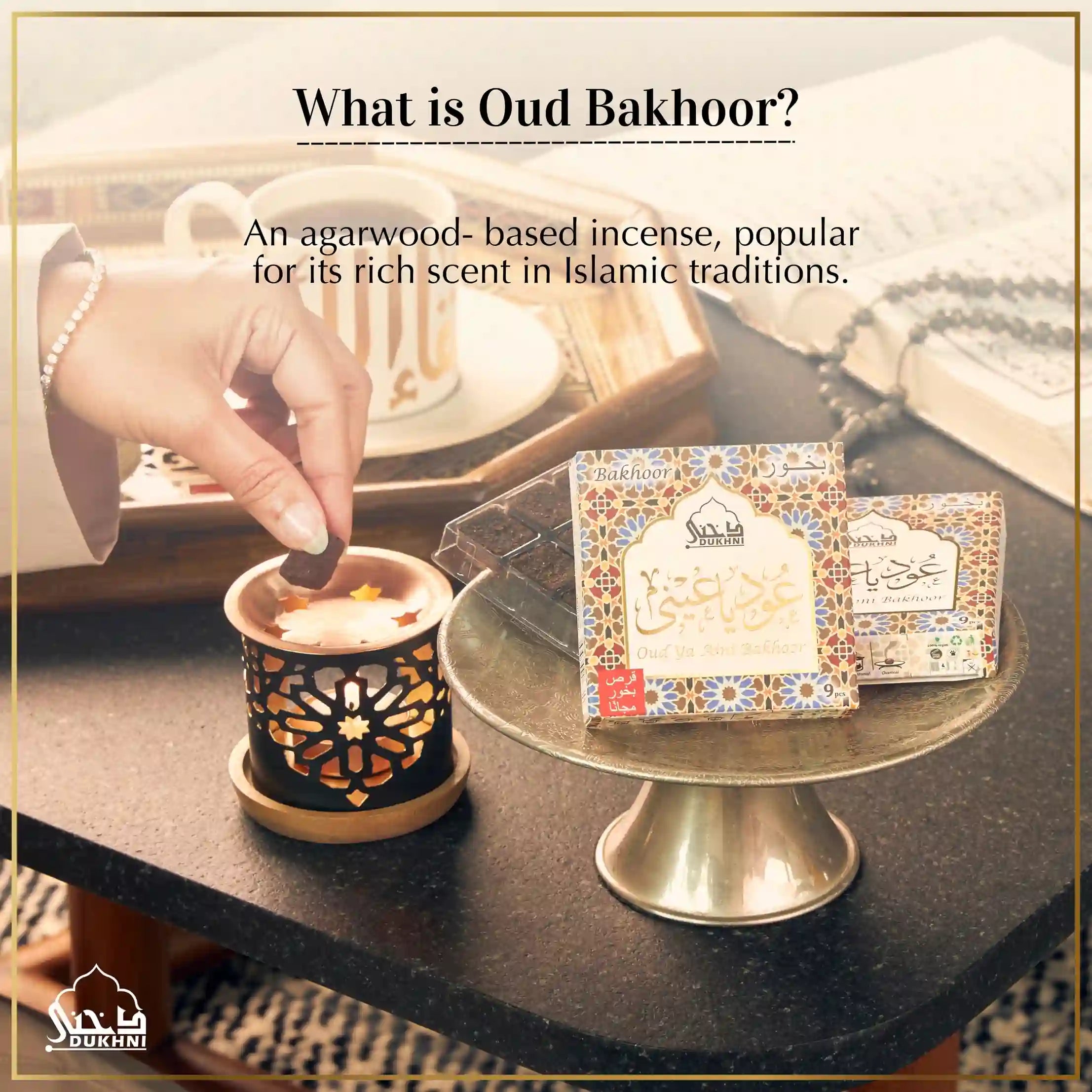 Easy to use bakhoor for home from Arabia