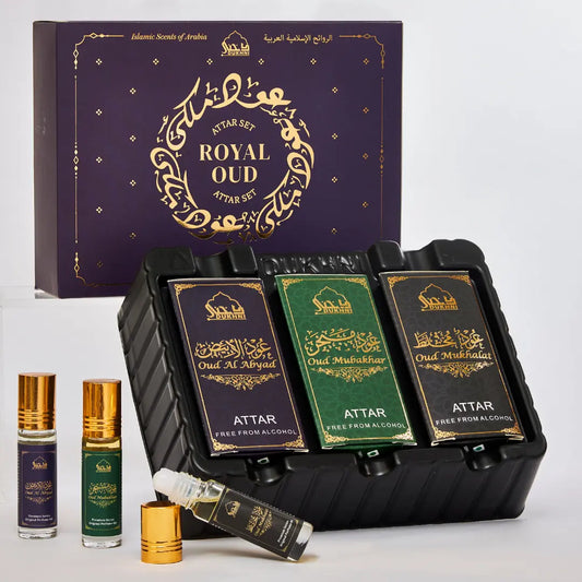 Royal Oud Attar Oil Set