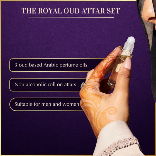 Royal Oud Attar Oil Set