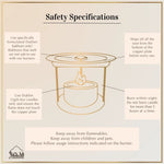 how to use a burner safe non-toxic smokeless burner bakhoor safe for kids safe for pets 