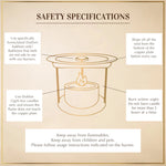 Safety Specifications While Using Dukhni Smokeless Burners Safe For Pets Kids CA